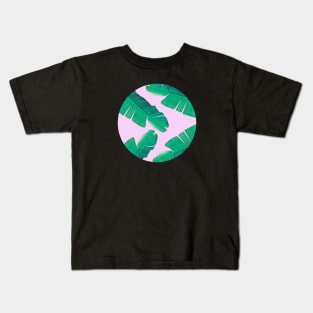 Banana Palm Leaves #2 Kids T-Shirt